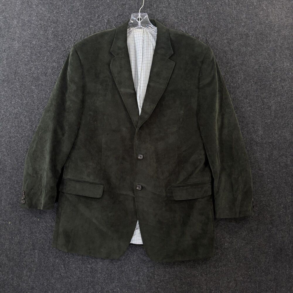 Vintage Lauren Ralph Lauren Blazer Men's 46R Green Corduroy Sport Coat LRL